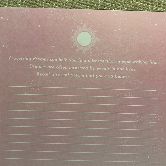 Dream Diary Guided Journal - Picture 4 of 6